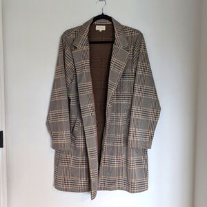 Melloday Plaid Jacket Size 1X